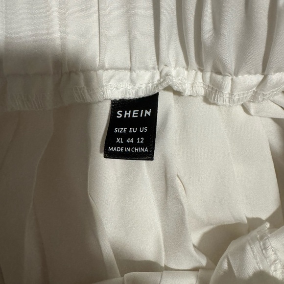 SHEIN White Pleated Maxi Skirt - Picture 2 of 2